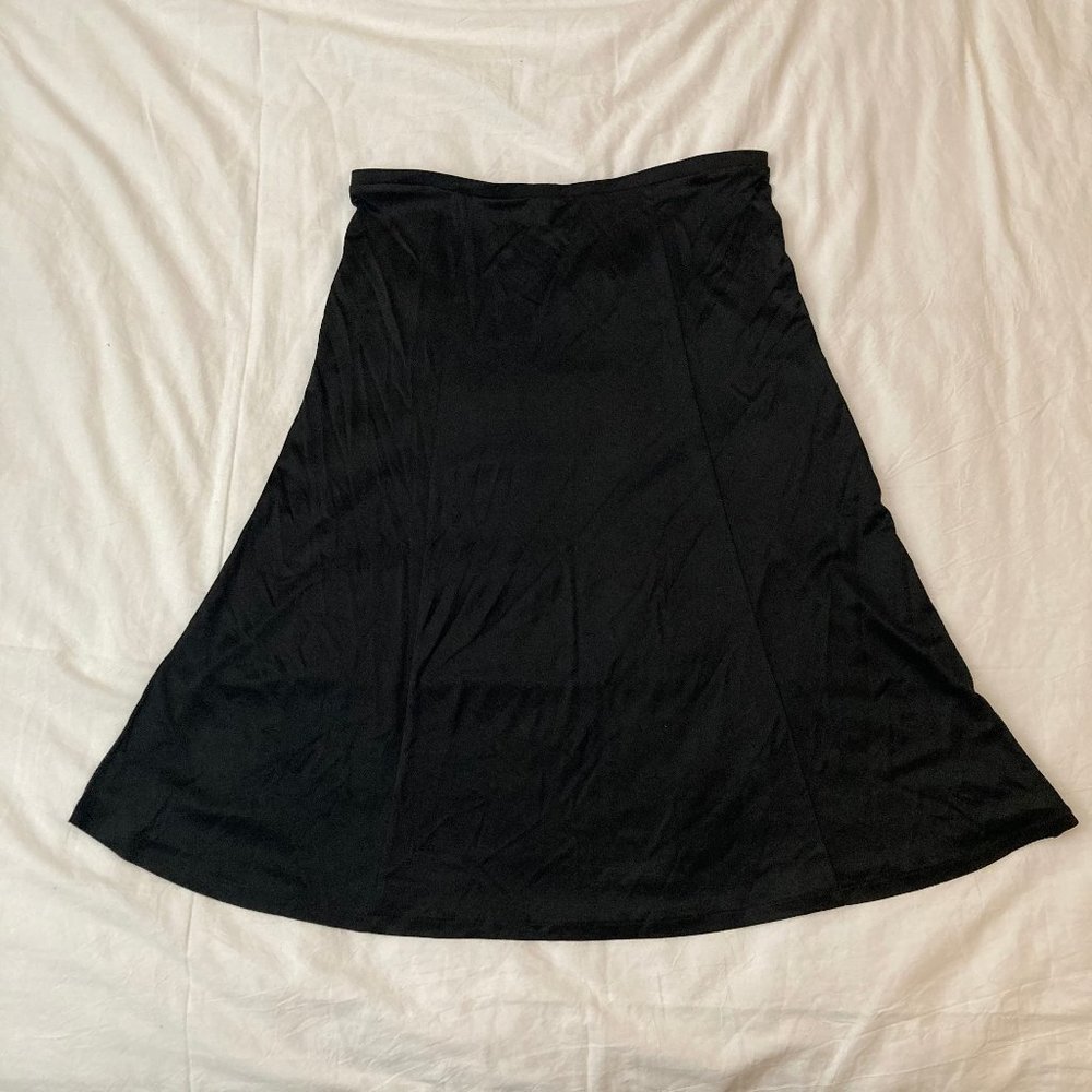 Banana Republic | Black Flared A-line Skirt